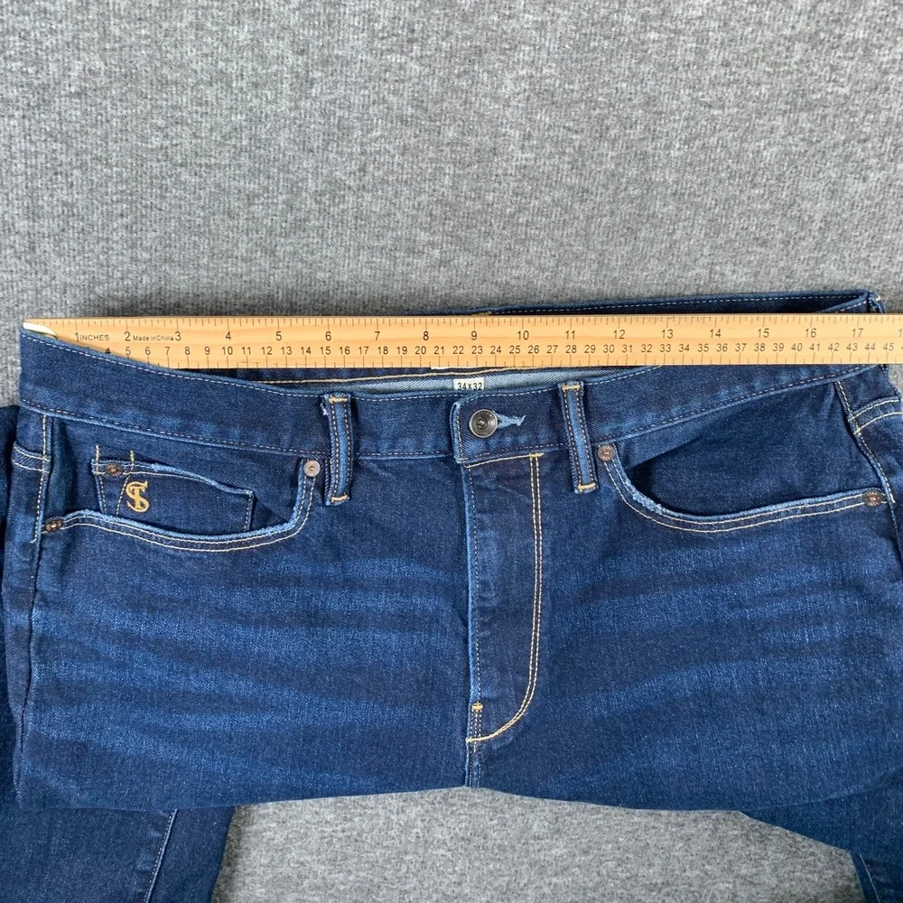 Todd Snyder Jeans Men 34x30 Slim Fit Stretch 5 Pocket Pant Modern A1